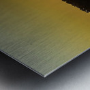 Lake Sunrise In Orange Metal print