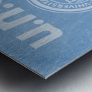 1960s UNC Chapel Hill Art Metal print