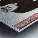 The Lane of Love Metal print