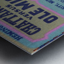 1947 Ole Miss Rebels vs. Chattanooga Metal print