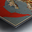 Odessa vintage travel poster Metal print