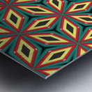 Colorful pattern Metal print
