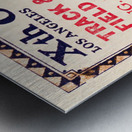 1932 Olympics Track Ticket Stub Metal print