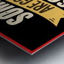 Some are Good at School Metal print