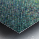 Greenblocks Metal print