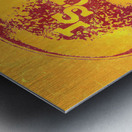 1969 Iowa State Football Helmet Art | Row 1 Metal print