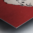 Retro Seventies Go Hogs Arkansas Razorback Art | Row 1 Metal print