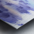 Lavender field Metal print