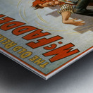 The old reliable McFadden flats, performance poster, 1902 Metal print