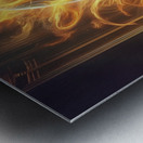 Engulfed in Flames Metal print