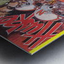 1987 UCLA Bruins vs. Nebraska Cornhuskers Metal print