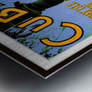 Cuba Holiday Isle of the Tropics travel poster Metal print