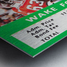 1985 Clemson vs. Wake Forest Metal print