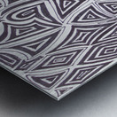 Mosaic Pattern Metal print