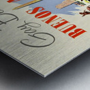 Adolph Treidler Original Vintage Travel Poster for Buenos Aires Metal print