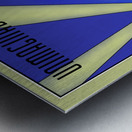 John Galt Line Travel Poster Metal print