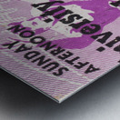 1945 Detroit Titans vs. Villanova Wildcats Metal print