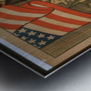 Vintage---Devastated-by-War Metal print