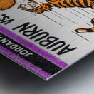 1986 Auburn Tigers vs. Chattanooga Mocs  Metal print