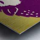 1950 Washington Husky Ticket Remix Art Metal print