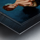 Fascination by American Painter Gil Elvgren Vintage Illustrations Xzendor7 Old Masters Reproductions Metal print