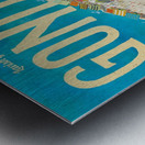 Gondor vintage poster Metal print