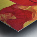 1934 Vintage Football Up Close Metal print