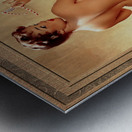 Shell Game c1959 by Gil Elvgren Vintage Pinup Illustration Xzendor7 Old Masters Reproductions Metal print