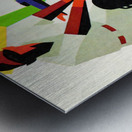 1963 Vintage Baseball Art  Metal print