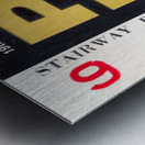 1969 Pro Bowl Football Ticket Stub Art Metal print