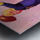 Vintage Football Quarterback Art  Metal print