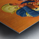 1958 Vintage Football Tackle Art  Metal print