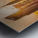 Changing skyline Metal print