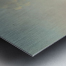 An English frigate running into Portsmouth harbour Metal print