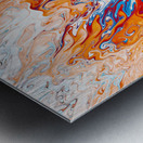 Colorful Splash IV Metal print