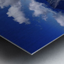 German Mountain Peaks Metal print