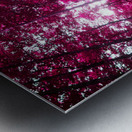 pink lane jpg Metal print