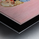 Denise Pur-r-rty Pair by Gil Elvgren Classic Xzendor7 Old Masters Reproductions Metal print