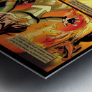 Her Plans are so Much Ash and Echoes but the Flames Rage On 1 of 2 Original Art from A Daughter of Kings the Ruin Mist Graphic Novel Limited Edition Celebrating The Tragic Love Story from the Books Metal print