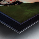 The Elegant Beauty Of Annette by Gil Elvgren Classic Xzendor7 Old Masters Reproductions Metal print