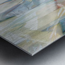light leaf Metal print
