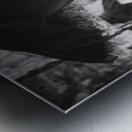 legs in a mirrow Metal print
