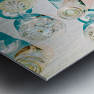 Fragile shapes Metal print