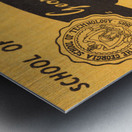 Vintage Georgia Tech Art Metal print