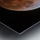 2021 eclipse Metal print