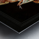 Im Just Trying It For Sighs by Gil Elvgren Vintage Illustration Xzendor7 Art Reproductions Metal print