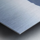 Panoramic View Of Blue Ridge Mountains Metal print