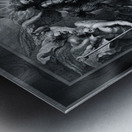 Michael En De Val Van De Opstandige Engelen by Lucas Vorsterman The Elder Classical Fine Art Xzendor7 Old Masters Reproductions Metal print