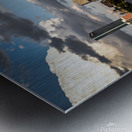 Boston Greige  Metal print