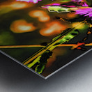 Happy Honey Bee Metal print